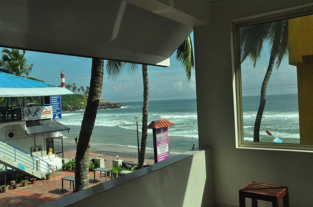 Pappukutty Beach Resort 可瓦兰 外观 照片